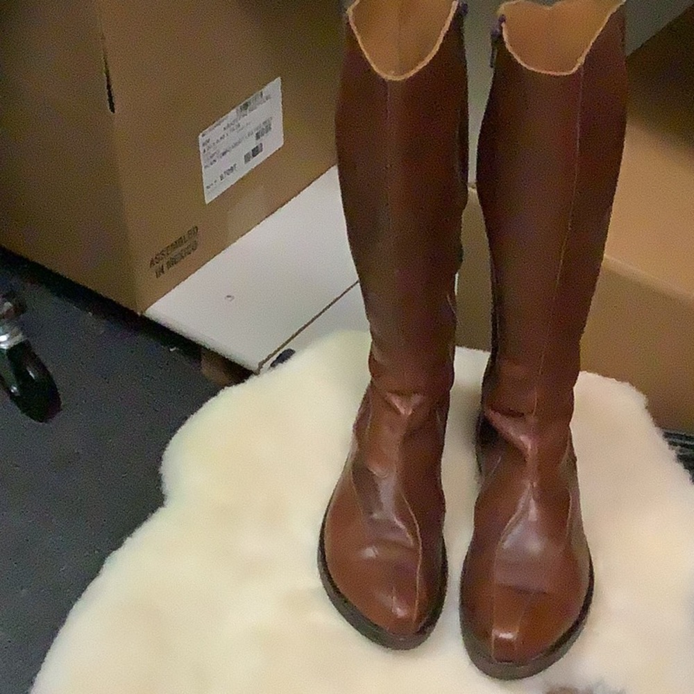 Cydwoq tall leather boots 39